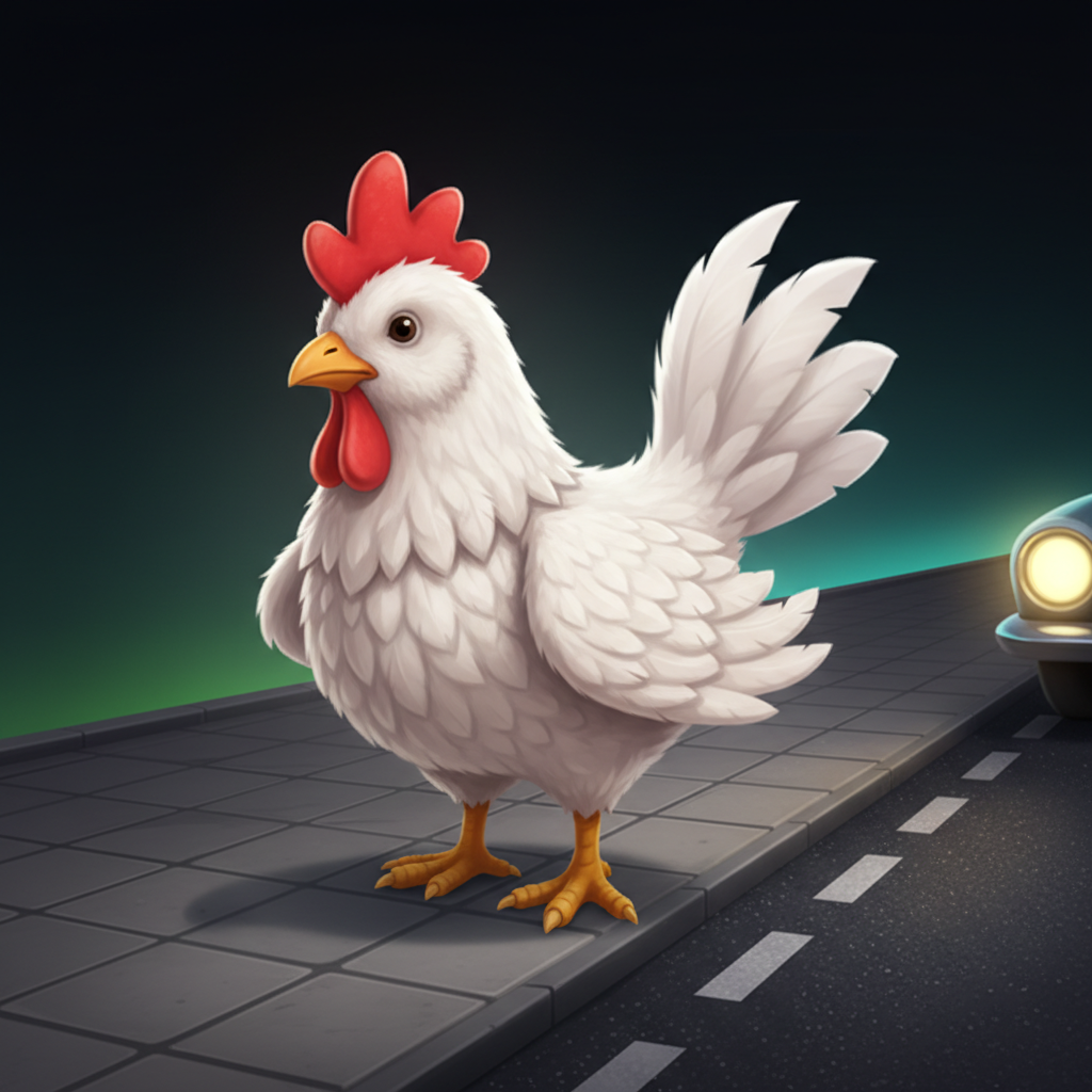 Poulet joueur